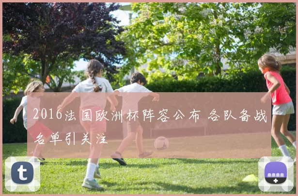 2016法国欧洲杯阵容公布 各队备战名单引关注