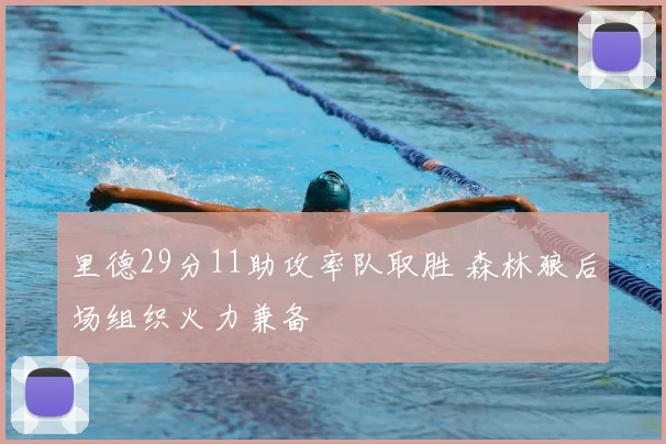 里德29分11助攻率队取胜 森林狼后场组织火力兼备